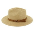 thumbnail image 1 of Lroveb Womens Cowboy Hats Ladies Summer Light Board Ponytail Hole Multicolor Baseball Cap Peak Sun Hat Fedora Hat, 1 of 5