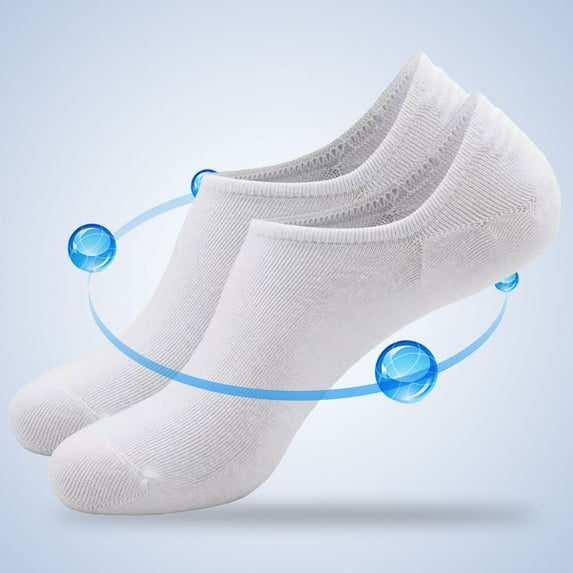 Lroveb Womens No-Show Athletic Socks No Show Socks For Women Women's Cotton Non Slip Socks