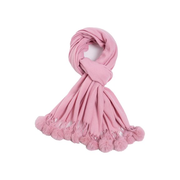 Lroveb Woolen Scarf for Women Solid Color Imitation Single Hanging Hair Fashion Scarf Versatile Warm Scarves