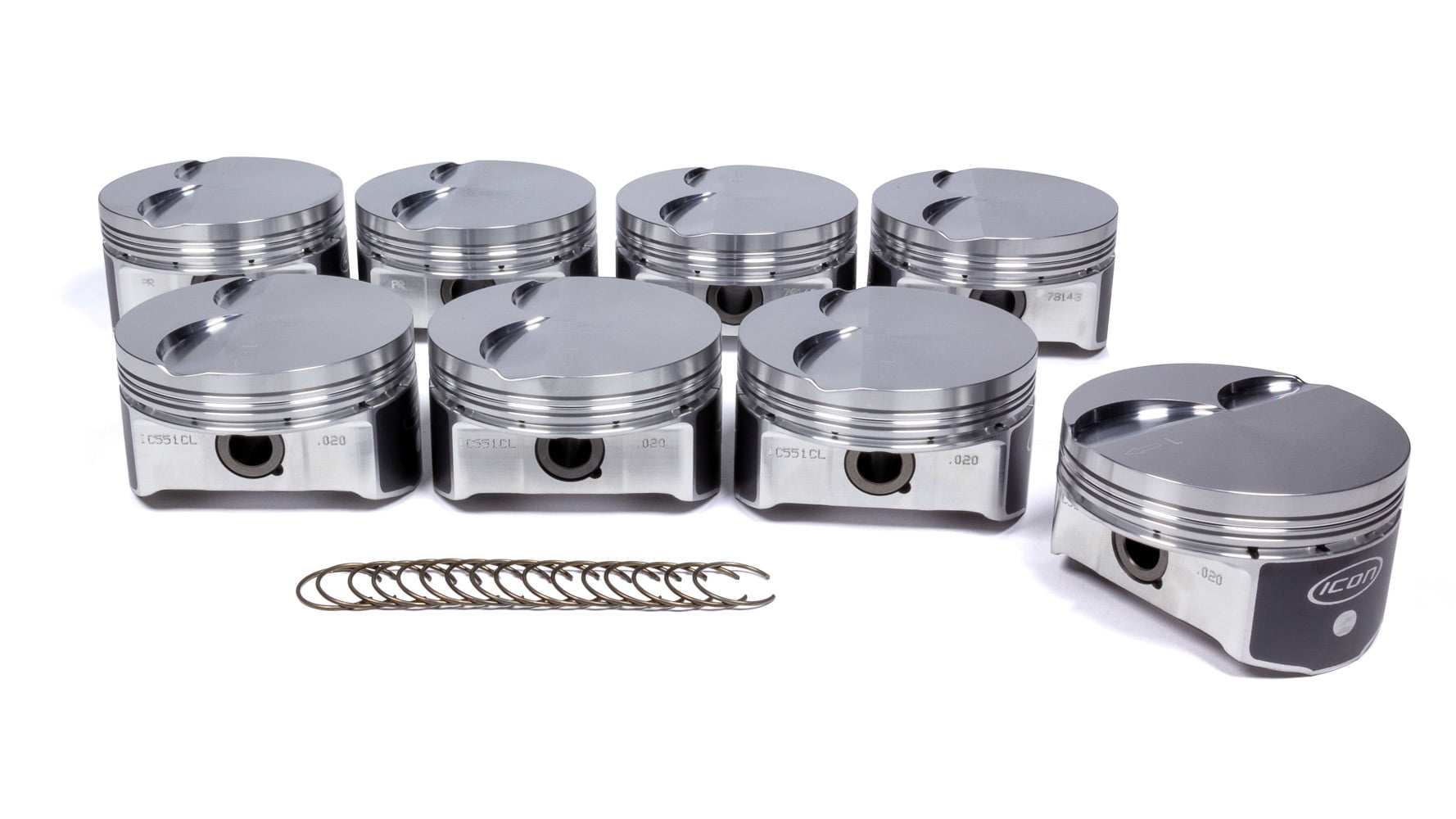 Icon LS 6.0L/6.2L FT Forged Piston Set 4.000 Bore Icon LS 6.0L/6.2L FT Forged Piston Set 4.000 Bore