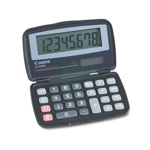 Ls555h Handheld Foldable Pocket Calculator, 8-Digit Lcd | Bundle of 2 Each
