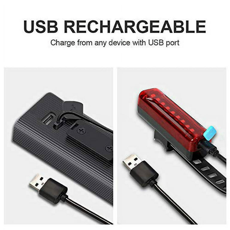 Luces Para Bicicleta 800 Lumens Recargable Ip68 4000mah | Meses sin interés