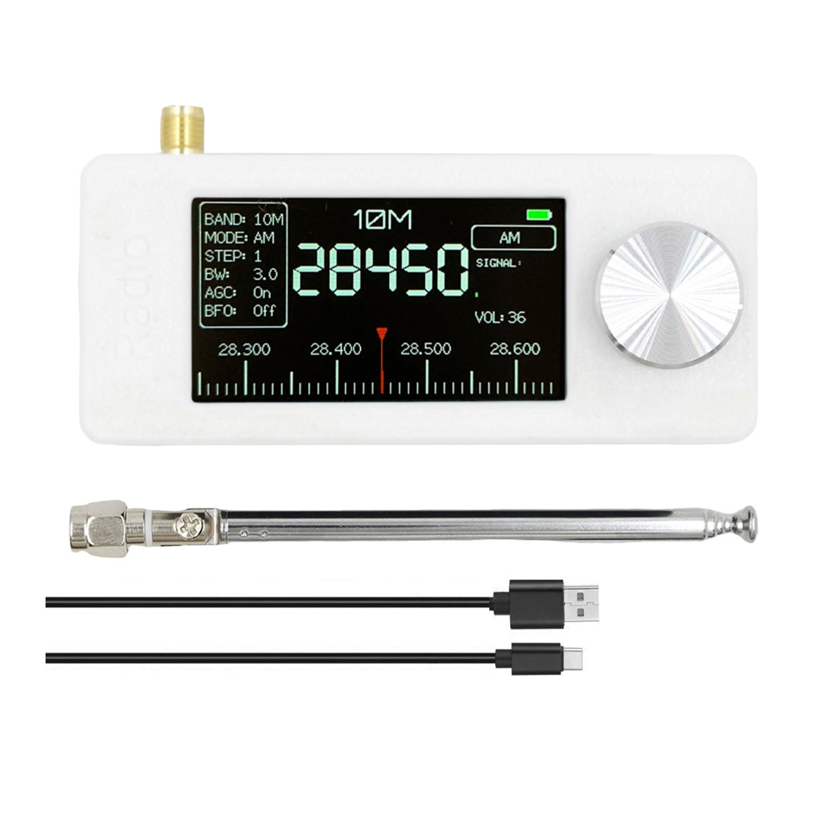 Lsb Usb Am Fm Radio Portable Fm Am Radio Receiver 0.5-108 Mhz Pocket ...