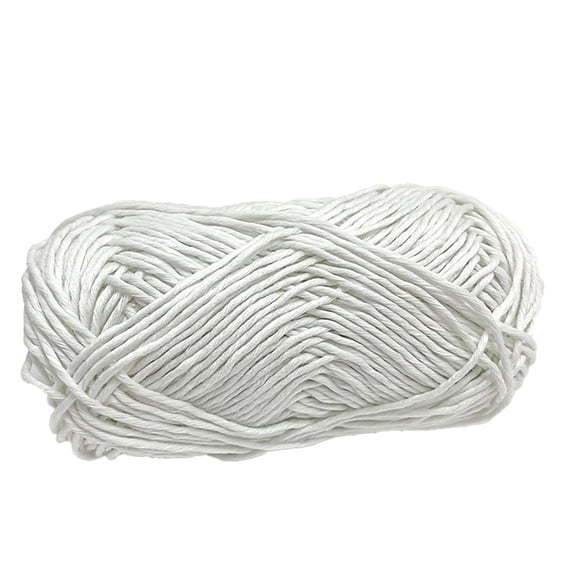 Lshylf Diy Glow In The Dark Yarn For Crochet Knitting Crafts Christmas Decorations(White,A)