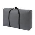 thumbnail image 1 of Lshylf Extra Large Duffel Storage Bag Heavy Duty Cloth Organizer With Handles Zippers(Grey,C), 1 of 8