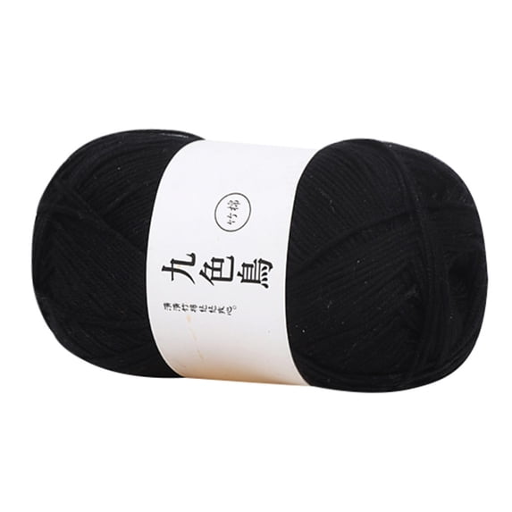 Lshylf Fine Cotton Yarn For Crochet Diy Knitting Crafts(J,One Size)