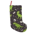 thumbnail image 1 of Lsque Dinosaur Skeleton Pattern 18 Inch Christmas Stockings, Festive Holiday Stocking for Christmas Decorations Holiday Decor, 1 of 7