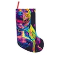 thumbnail image 1 of Lsque Neon Pop Art Pitbull Pattern 18 Inch Christmas Stockings, Festive Holiday Stocking for Christmas Decorations Holiday Decor, 1 of 7