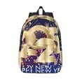 thumbnail image 1 of Lsque 2025 New Year 1 Pattern Canvas Daypack, Durable Backpack, High-quality Versatile Backpack,Vintage Compact Backpack-Medium, 1 of 6
