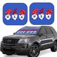 thumbnail image 1 of Lsque 4th of July Gnomes 2 PCS Windshield Sun Shade | CarFoldable Window Covers | Car Accessories Reflect UV for Universal Cars SUV Truck | Small, 1 of 7