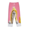 thumbnail image 1 of Lsque A Funny Cat Print Women's Pajama Pants, Lounge Pant - Comfortable Home Wear,Elastic Waistband, Stylish Design-Large, 1 of 9