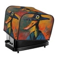 thumbnail image 1 of Lsque Abstract Funny Duck Print 4 Slice Toaster Cover , Kitchen Appliance Dustproof Protector , Toaster Protector Dustproof Kitchen Appliance Cover, 1 of 7