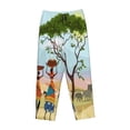 thumbnail image 1 of Lsque African Women Print Women's Pajama Pants, Lounge Pant - Comfortable Home Wear,Elastic Waistband, Stylish Design-Medium, 1 of 9