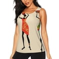 thumbnail image 1 of Lsque African Women Printed Workout Tank Tops for Women, Athletic Sports Tank Tops, Compression Sleeveless Dry Fit Shirts,Sleeveless Yoga Shirt-Small, 1 of 9
