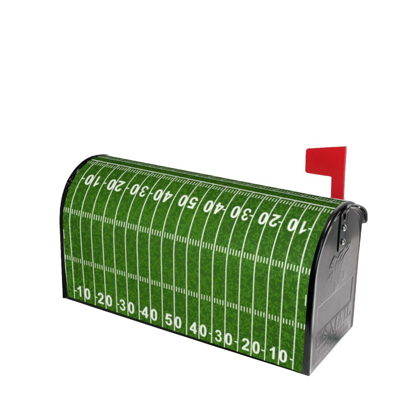 Lsque American Football Field2 Mailbox Cover Standard Size