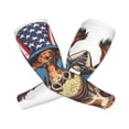 thumbnail image 1 of Lsque American Giraffe Style Cooling Arm Sleeves for Men & Women -Compression Sleeves to Cover Arms for Working,Sun Sleeves for UV Protection,Breathable, Moisture-Wicking, 1 of 1
