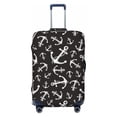 thumbnail image 1 of Lsque Anchor Printed Luggage Cover, Travel Luggage Protector,Scratch and Dirt Resistant, Fits 18-32 Inch Luggage - Small, 1 of 9
