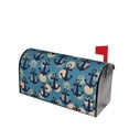 thumbnail image 1 of Lsque Anchors Mailbox Cover Standard Size ,Magnetic Mailbox Covers Post Wraps Letter Box Cover -21x18 in, 1 of 9
