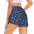 thumbnail image 1 of Lsque Anchors Ship Printed Women's Running Shorts with Liner Pockets,Elastic Quick Dry Workout Athletic Gym Yoga Shorts,Womens High Waist Shorts-X-Large, 1 of 9