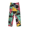 thumbnail image 1 of Lsque Angry Shark Pattern Print Men's Pajama Pants, Lounge Pant - Comfortable Home Wear,Elastic Waistband, Stylish Design-XX-Large, 1 of 9