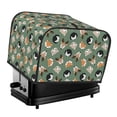 thumbnail image 1 of Lsque Animal Heads Print 4 Slice Toaster Cover , Kitchen Appliance Dustproof Protector , Toaster Protector Dustproof Kitchen Appliance Cover, 1 of 7