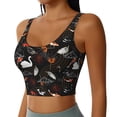 thumbnail image 1 of Lsque Animal Koi Fish Printed Women'S Sports Bra, Compression, Moisture Wicking, High-Impact Sports Bra For Women,Supportive sports bra-X-Large, 1 of 9