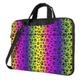 thumbnail image 1 of Lsque Animal Paw Rainbow Pattern Laptop Bag – Portable & Slim Single-Shoulder Computer Case with Adjustable Strap, Protective, Lightweight for 13”/14”/15.6” Laptops, 1 of 8