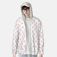 thumbnail image 1 of Lsque Animal Pink Color Paw UPF 50+ Lightweight Sun Protection Men's Women's Long Sleeve Shirt, Hoodie Performance -3X-Large, 1 of 9