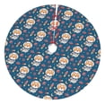 thumbnail image 1 of Lsque Astronaut Corgi Dog Print Christmas Tree Skirt, Tree Skirt with Ties or Velcro, Perfect for Holiday Decorations, Halloween, and New Year-30", 1 of 7