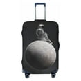 thumbnail image 1 of Lsque Astronaut Sitting On Mercury Planet Printed Luggage Cover, Travel Luggage Protector,Scratch and Dirt Resistant, Fits 18-32 Inch Luggage - Large, 1 of 9