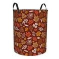thumbnail image 1 of Lsque Autumn Forest3 pattern Laundry Hamper Basket, Tall Woven Rope Hamper Basket for Clothes, Lightweight Storage Basket, Collapsible Waterproof-Medium, 1 of 8