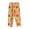thumbnail image 1 of Lsque Autumn Gnomes Print Women's Pajama Pants, Lounge Pant - Comfortable Home Wear,Elastic Waistband, Stylish Design-X-Large, 1 of 9