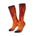 thumbnail image 1 of Lsque Autumn Leaf Printed Crew Socks Men's Women's LightWeight Thin Casual Calf Socks ,Knee High Socks,Cotton Socks, 1 of 9