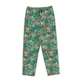 thumbnail image 1 of Lsque Autumn Maple Leaves 1 Print Women's Pajama Pants, Lounge Pant - Comfortable Home Wear,Elastic Waistband, Stylish Design-X-Large, 1 of 9