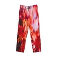 thumbnail image 1 of Lsque Autumn Maple Leaves Print Men's Pajama Pants, Lounge Pant - Comfortable Home Wear,Elastic Waistband, Stylish Design-XX-Large, 1 of 9