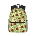 thumbnail image 1 of Lsque Avocado Classic Casual Backpack - Large Capacity Water-Resistant Backpack for School, Work, Travel, and Outdoor Activities, 1 of 8