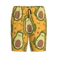 thumbnail image 1 of Lsque Avocado Dog Mens Sleep Pajama Shorts,Short Pajama Pants, Cotton Ultra-Soft Knit-4X-Large, 1 of 9
