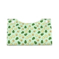 thumbnail image 1 of Lsque Avocado Printed Long Tissue Box Cover Holder, Facial Paper Organizer Dispenser,Triangle with Bottom Belt, PVC Leather Decorative Organizer, 1 of 9