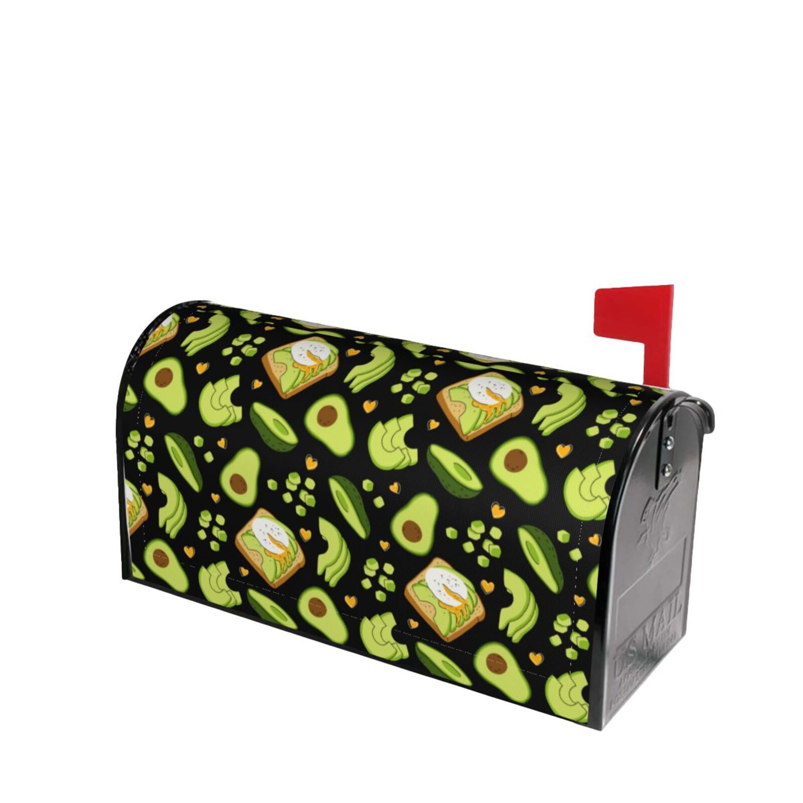 Lsque Avocado Toast Mailbox Cover Standard Size Mailbox