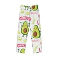 thumbnail image 1 of Lsque Avocado Work Out Print Men's Pajama Pants, Lounge Pant - Comfortable Home Wear,Elastic Waistband, Stylish Design-Small, 1 of 9