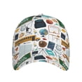 thumbnail image 1 of Lsque Back To School A Baseball Cap Trucker Low Profile Hat Golf Dad Hat Adjustable Original Classic Unconstructed Plain Cap Men Women, 1 of 9