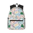 thumbnail image 1 of Lsque Back To School Classic Casual Backpack - Large Capacity Water-Resistant Backpack for School, Work, Travel, and Outdoor Activities, 1 of 8