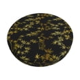 thumbnail image 1 of Lsque Bamboo Pattern Round Bar chair cushion covers Velvet Fabric Premium Comfort Protects from Scratches and Stains for 14-17 Inch Chair-14 inch, 1 of 7