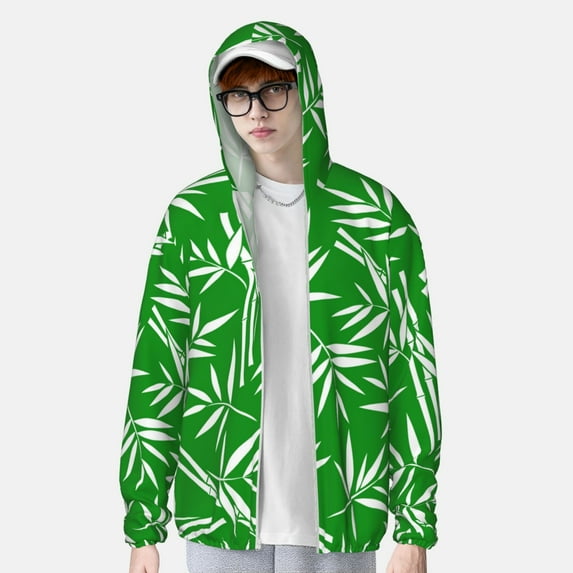 Lsque Bamboo UPF 50+ Lightweight Sun Protection Men's Women's Long Sleeve Shirt, Hoodie Performance -3X-Large