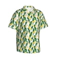 thumbnail image 1 of Lsque Banana Tree Leaves pattern Hawaiian Shirt for Men, Unisex Summer Beach Casual Short Sleeve Button Down Shirts-X-Large, 1 of 9