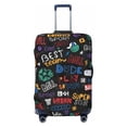 thumbnail image 1 of Lsque Basketball Printed Luggage Cover, Travel Luggage Protector,Scratch and Dirt Resistant, Fits 18-32 Inch Luggage - Medium, 1 of 9