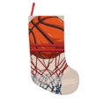 thumbnail image 1 of Lsque Basketball Shot Pattern 18 Inch Christmas Stockings, Festive Holiday Stocking for Christmas Decorations Holiday Decor, 1 of 8