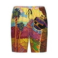 thumbnail image 1 of Lsque Beautiful African Woman Mens Sleep Pajama Shorts,Short Pajama Pants, Cotton Ultra-Soft Knit-Small, 1 of 9