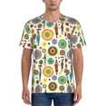 thumbnail image 1 of Lsque Beautiful African Womens Pattern Mens Polo Golf Shirts Funny Graphics Shorts Sleeve Button Shirts Baseball T-shirt-Small, 1 of 7