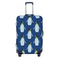 thumbnail image 1 of Lsque Beautiful King Penguin Pattern Printed Luggage Cover, Travel Luggage Protector,Scratch and Dirt Resistant, Fits 18-32 Inch Luggage - Medium, 1 of 9